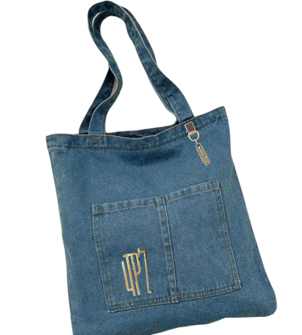 Tote bag denim - Azuréa