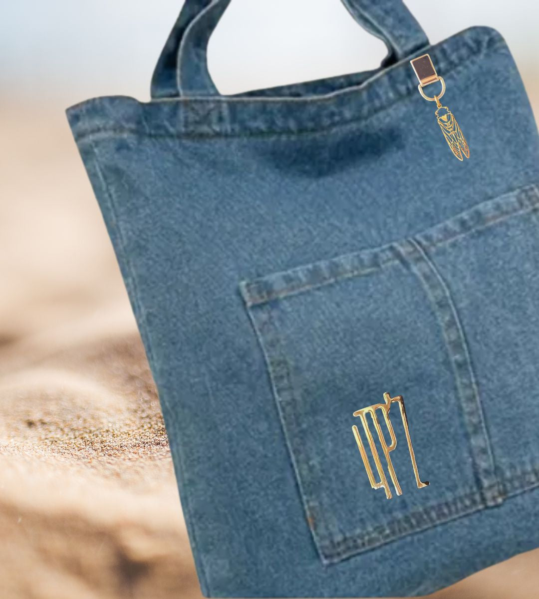 Tote bag denim - Azuréa