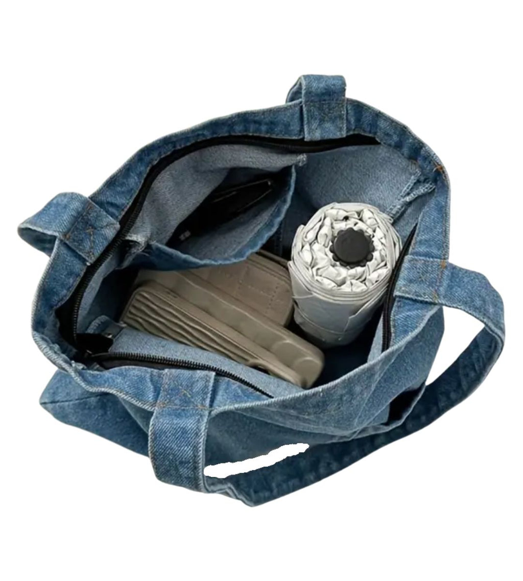 Tote bag denim - Azuréa